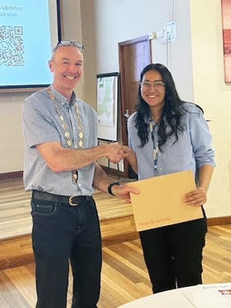 Dr Sarah Mohamed, GPST, Austen Elliot prize
